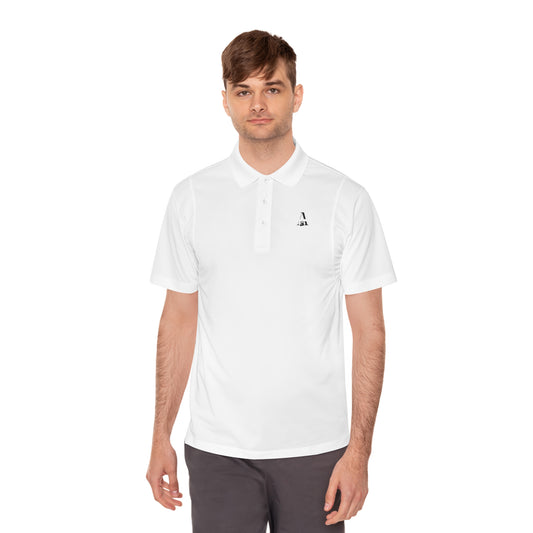 Men's Sport Polo Shirt — Minimalist A Logo Athletic Polo