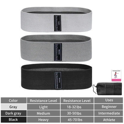 Fabric Resistance Hip Bands
