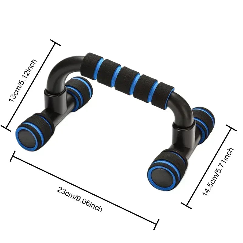 Non-Slip H-Shaped Push Up Bar (2pc)