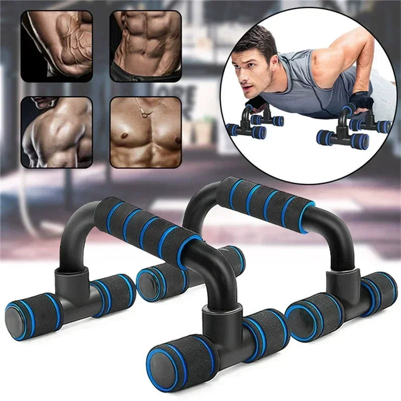 Non-Slip H-Shaped Push Up Bar (2pc)